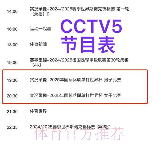 哪些频道会直播世界杯赛事? 哪些频道会直播世界杯赛事?